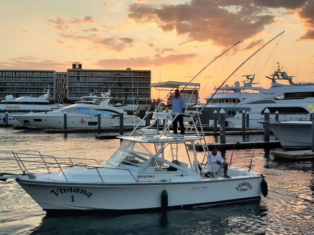 34' Blackwatch Express 1-6pax Updated Front View