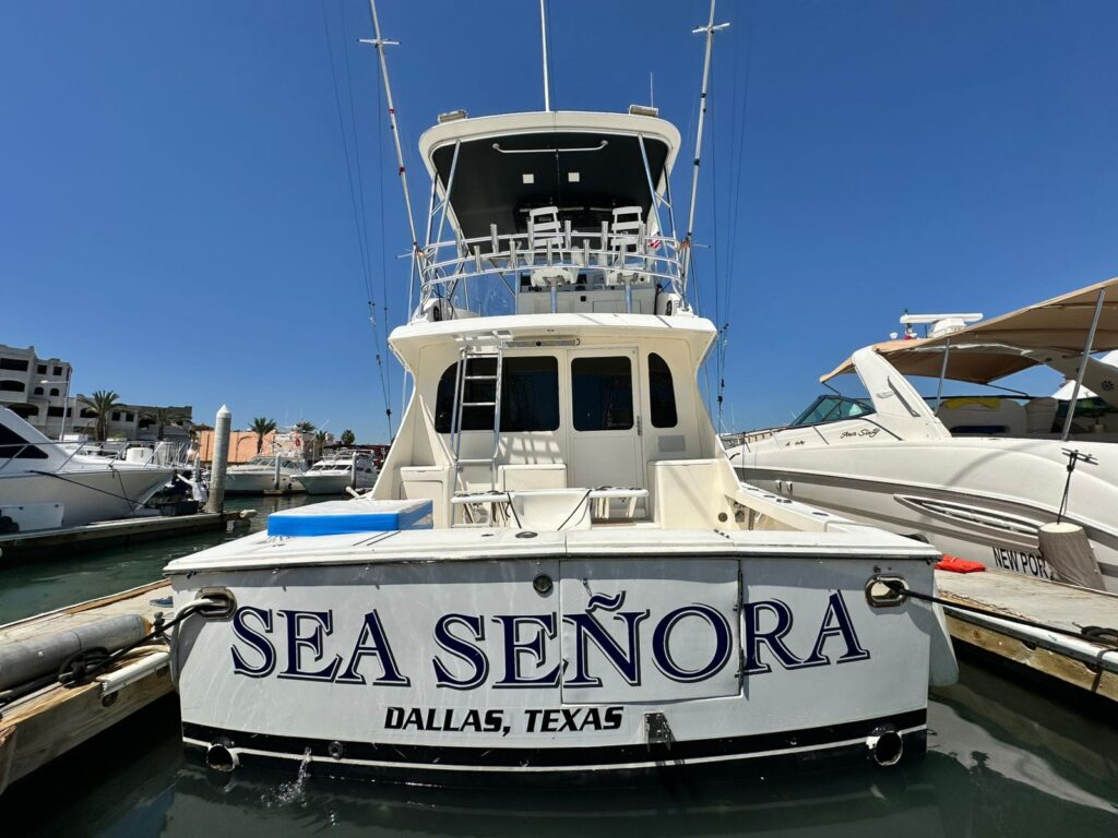 42' Post AC Cabin Back View