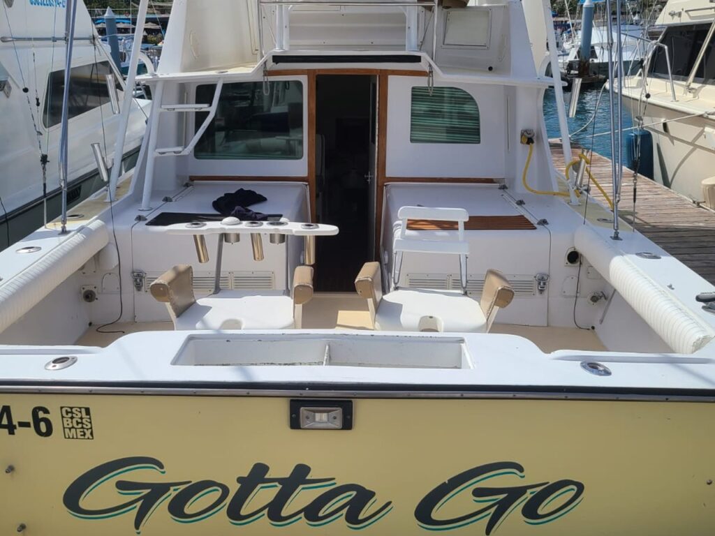 32' Gotta Go Back Deck Straight On